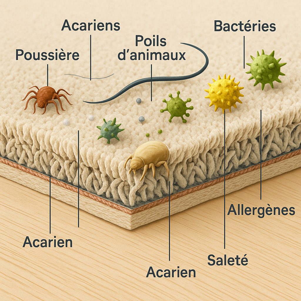 Pourquoi faire nettoyer ses tapis et moquettes – ÔDOME