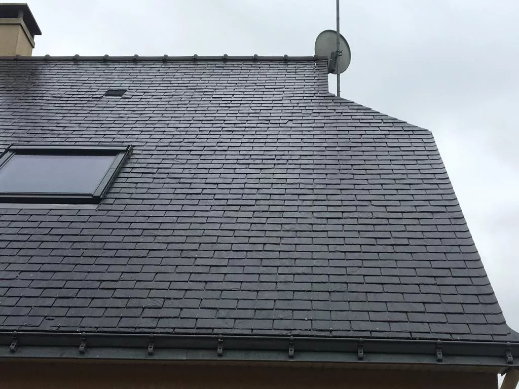 Toiture après nettoyage ÔDOME – Château-du-Loir (72500)