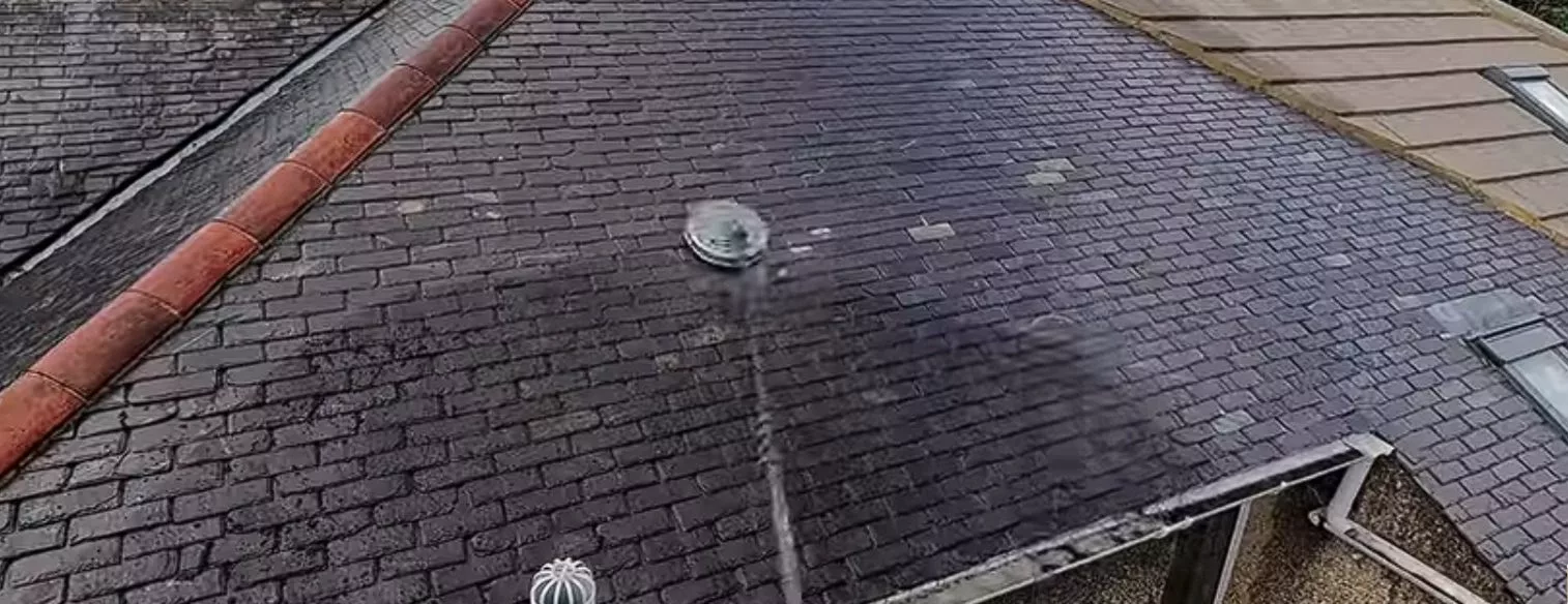 Nettoyage toiture à basse pression — ÔDOME