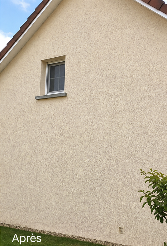 Façade après nettoyage