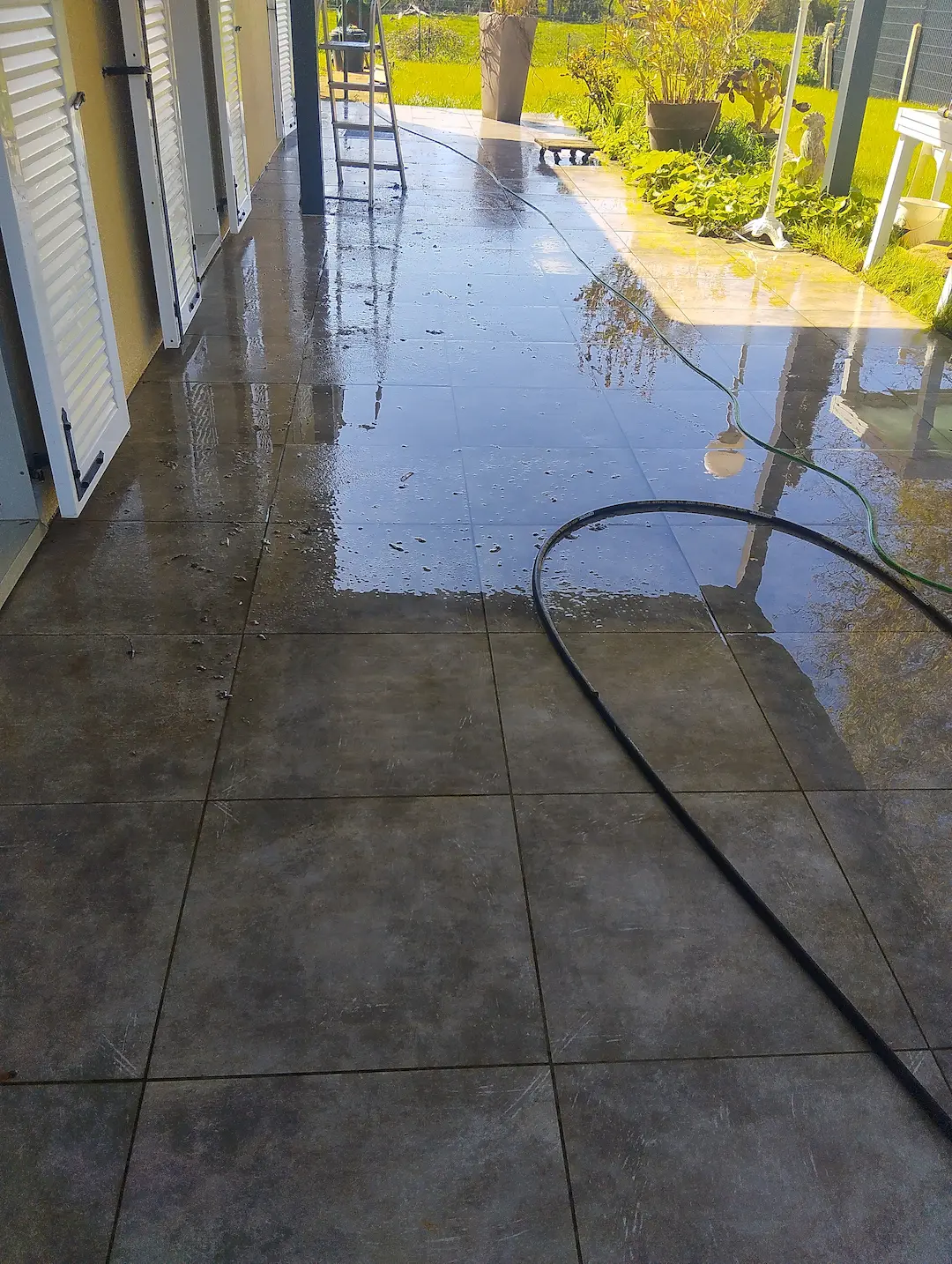 Nettoyage de terrasse en Sarthe