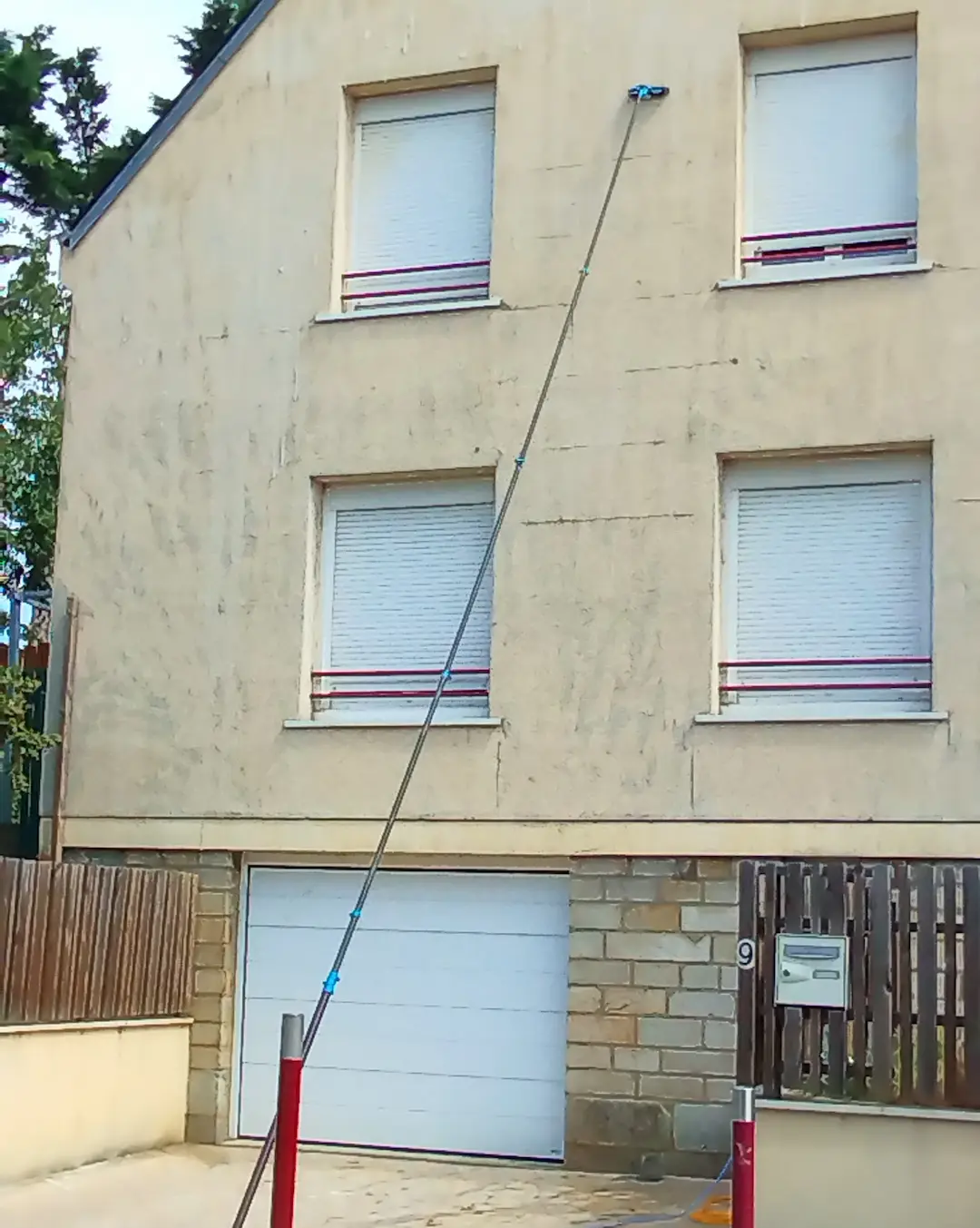 Nettoyage de façade avec ÔDOME