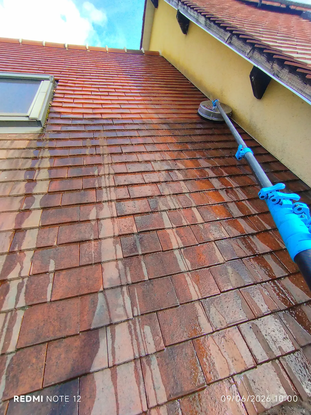 Nettoyage de toiture en Sarthe